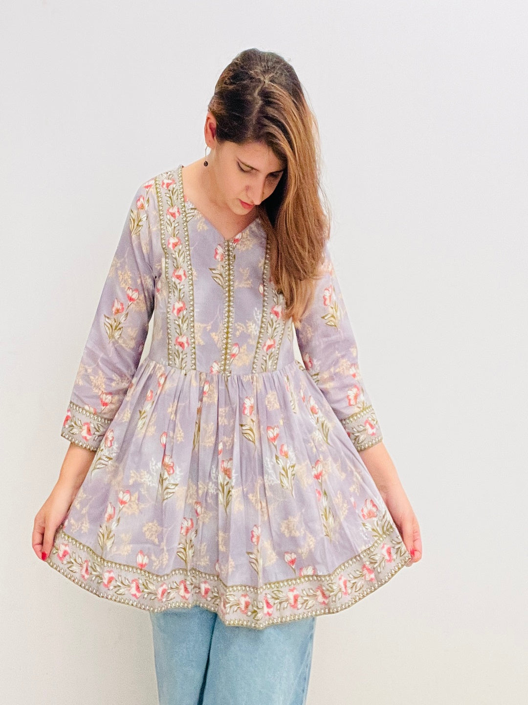 Cotton Printed Top