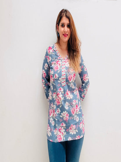 Cotton Printed Top