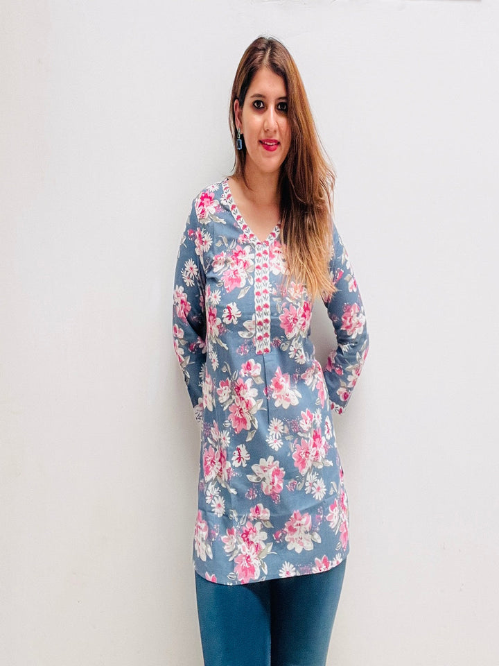 Cotton Printed Top