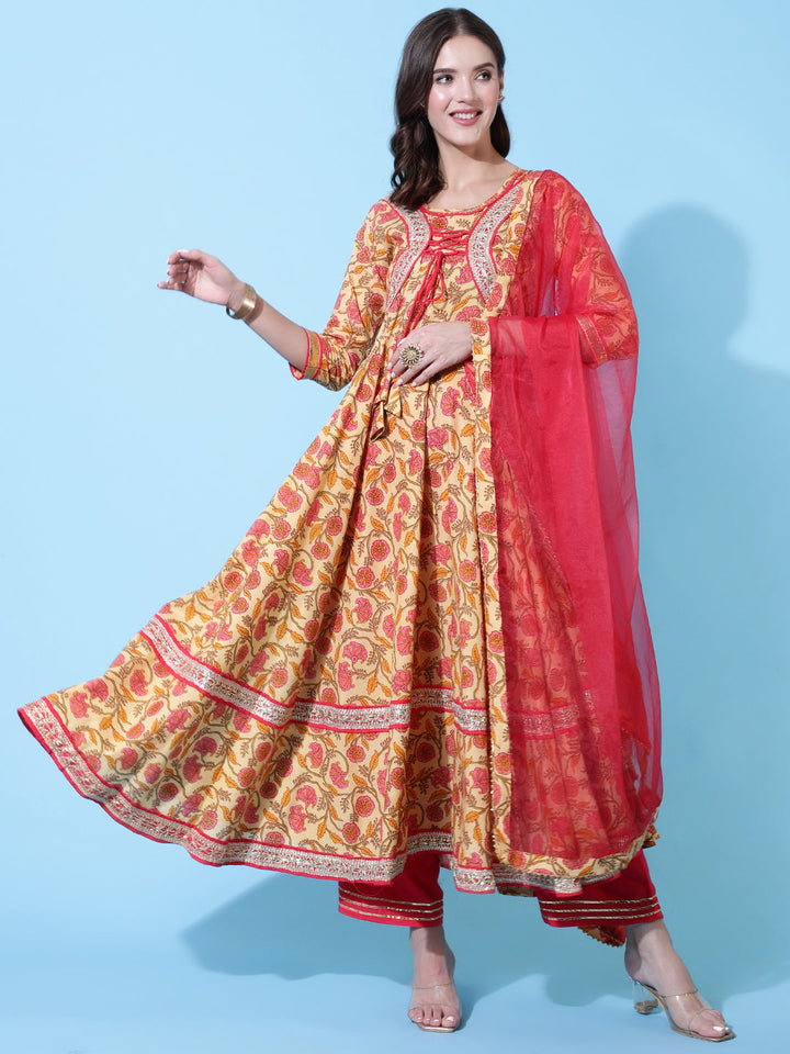 Glam Roots mustard rayon printed kurta – wholesale manufacturer &amp; exporter from India