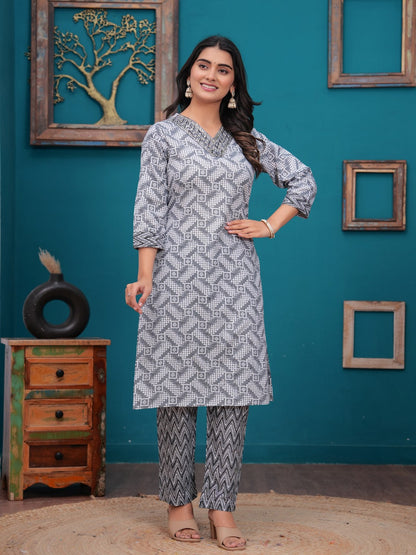 Kbz cotton printed kurta set – wholesale manufacturer & exporter from India