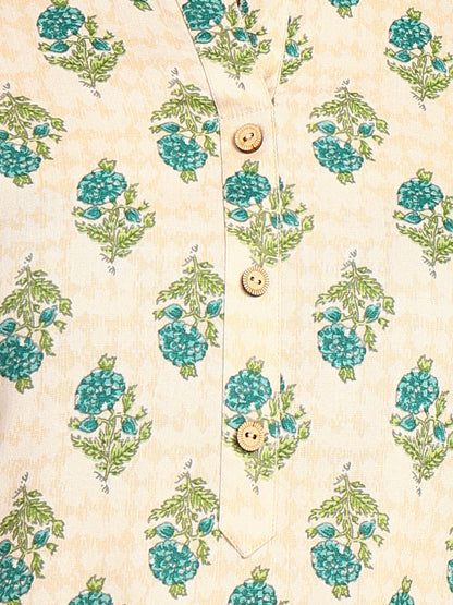 Straight Printed Viscose Rayon Kurta