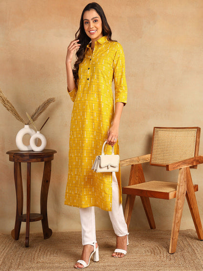 Straight Printed Viscose Rayon Kurta