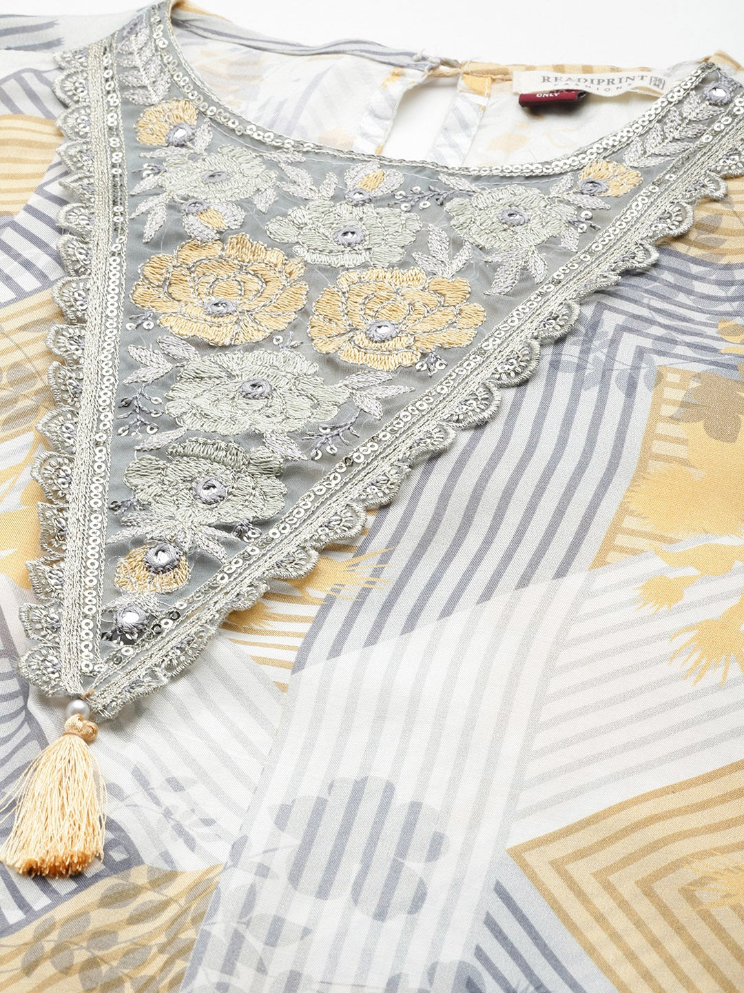 Pure Silk Printed Straight Kurta Pant & Dupatta