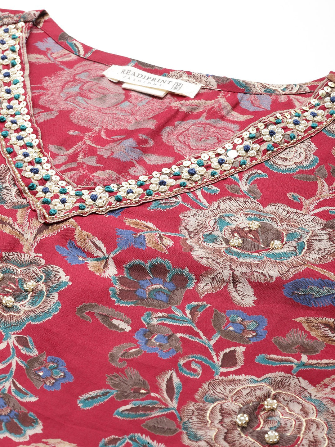 Silk Printed Straight Kurta Pant & Dupatta