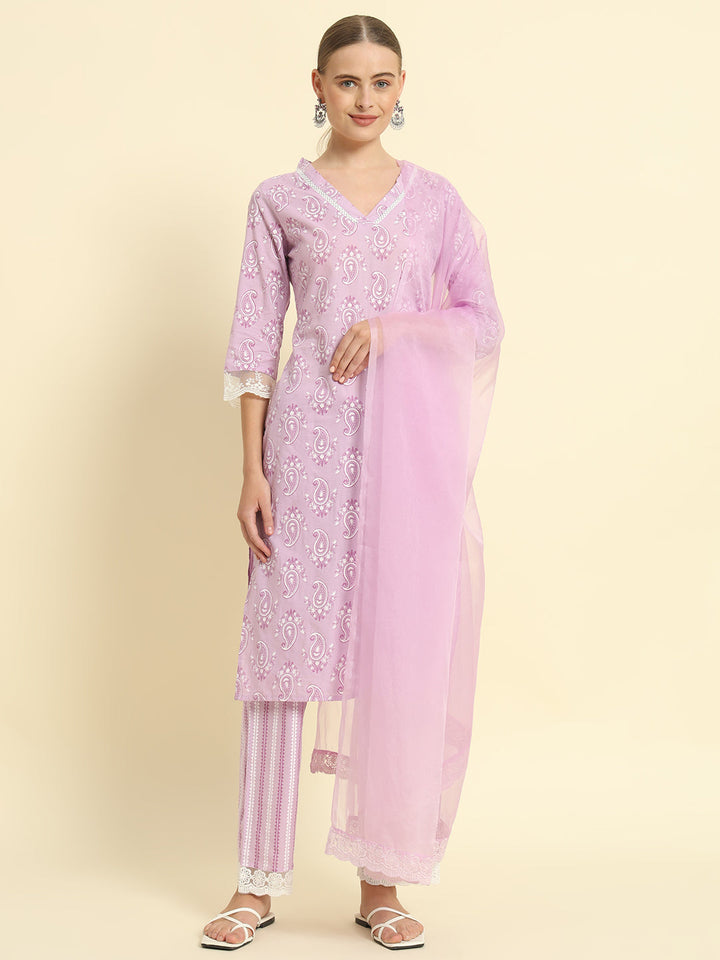 Kbz purple cotton printed kurta – wholesale manufacturer &amp; exporter from India