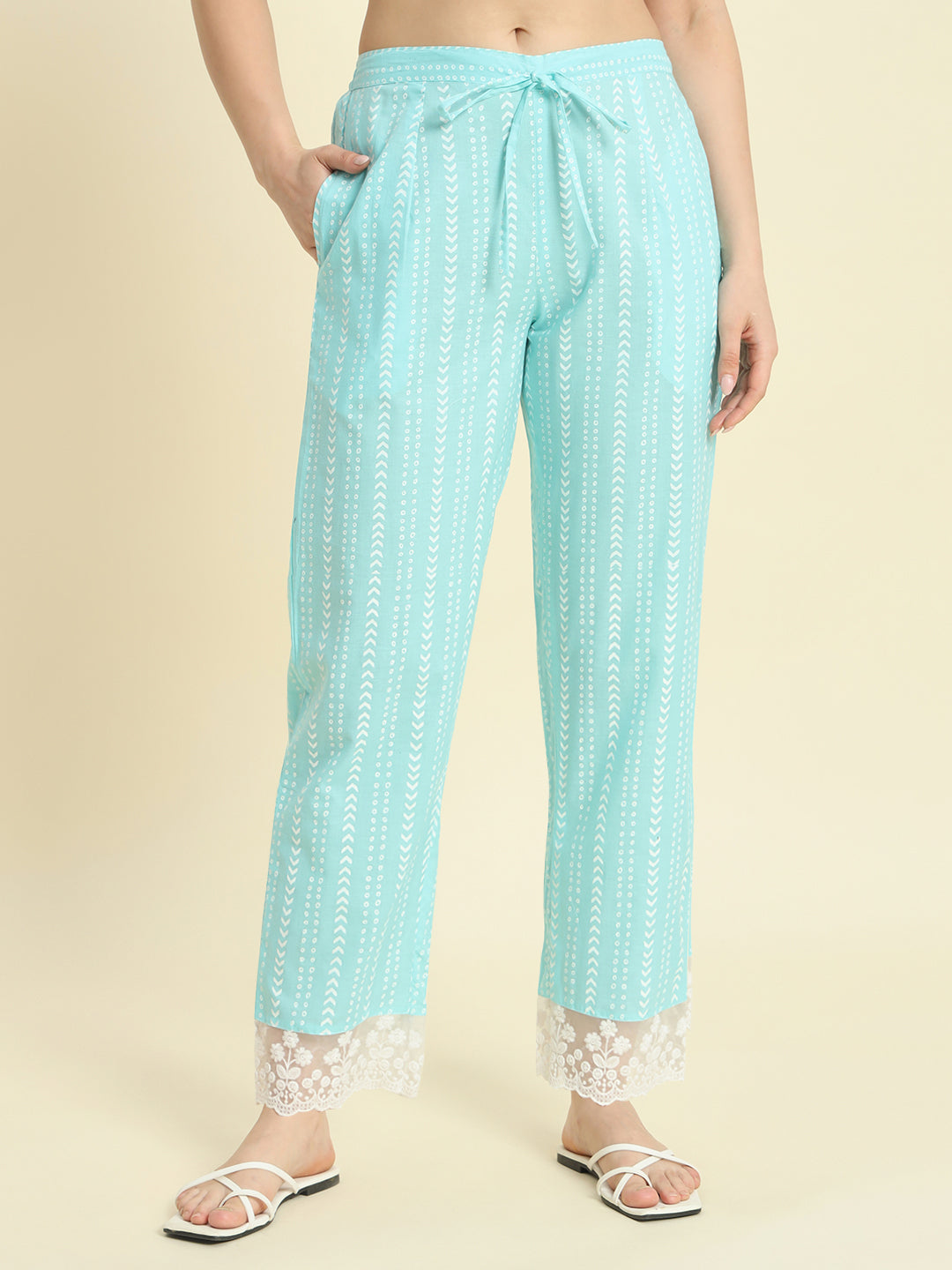 Cotton Embroidery Printed Straight Kurta Set