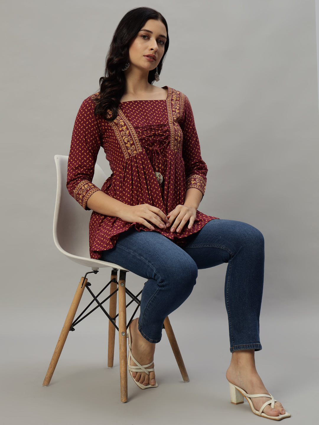 Cotton Printed Regular Top