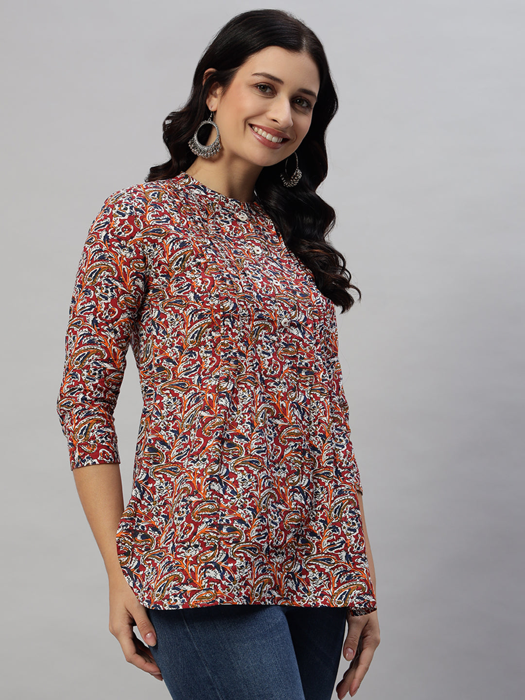 Cotton Printed Casual Stylish Top