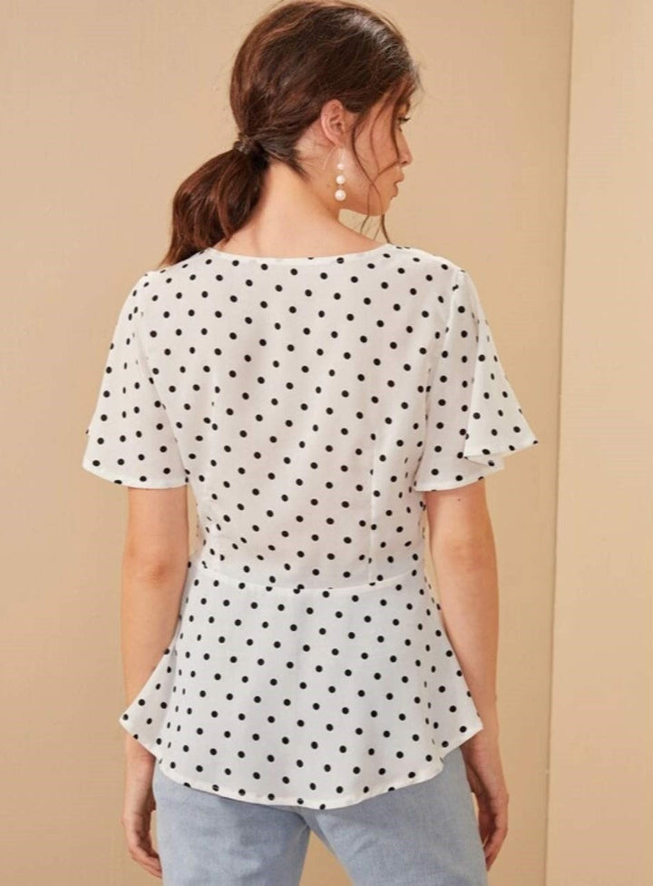 Rayon Short Sleeves Partywear Women Tops