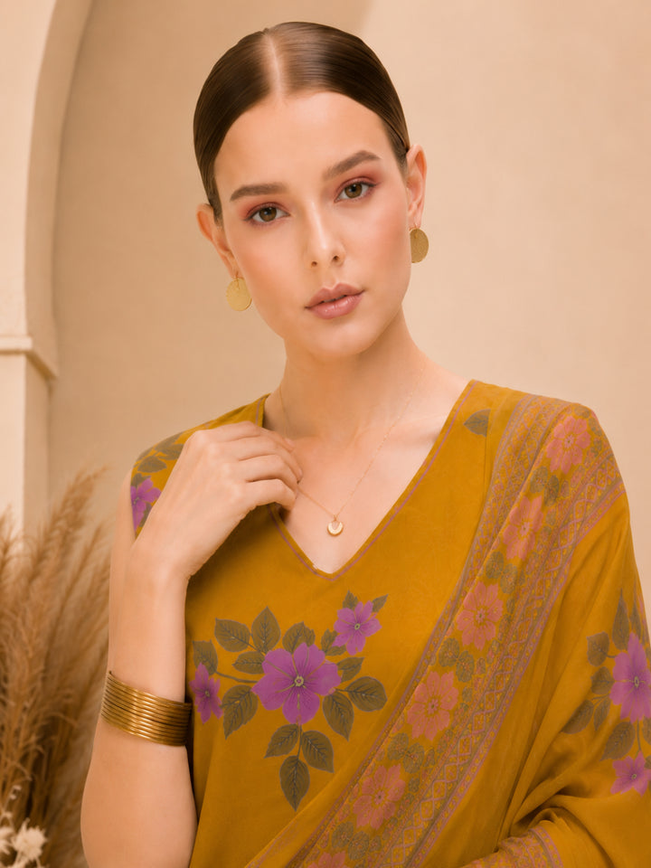 Pure Cotton Printed Straight Kurta Set With Dupatta