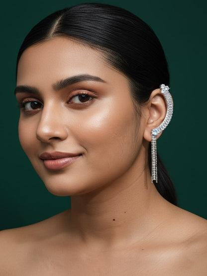 Beautiful American Diamond Ear Cuff