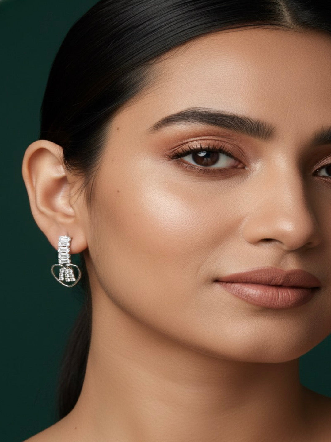 Antique Style Silver Plated Earrings