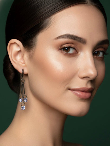 Black Color Taseels With Diamond