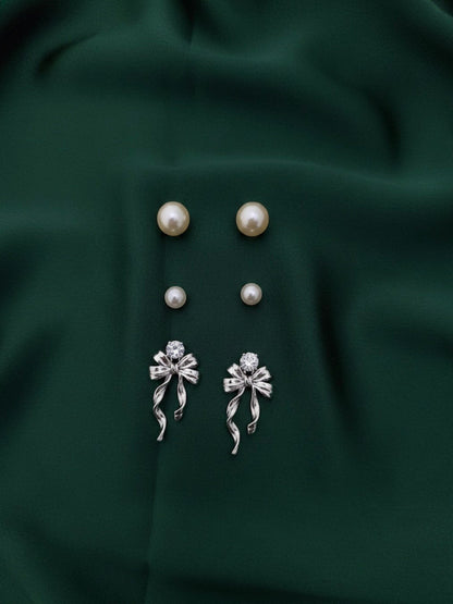 3 Different Beautiful Earrings Combo