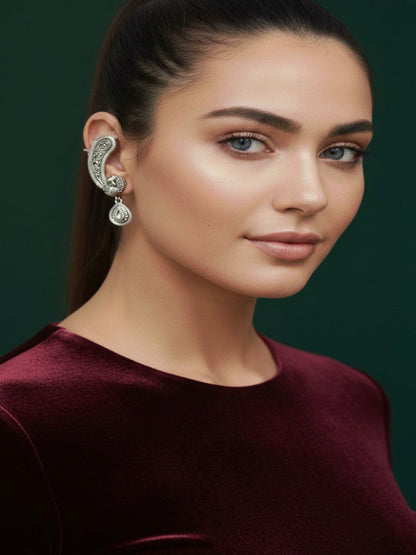 German silver Unique Design Ear Cuff