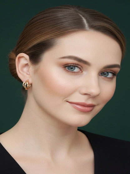 Gold Plated Mini Hoops