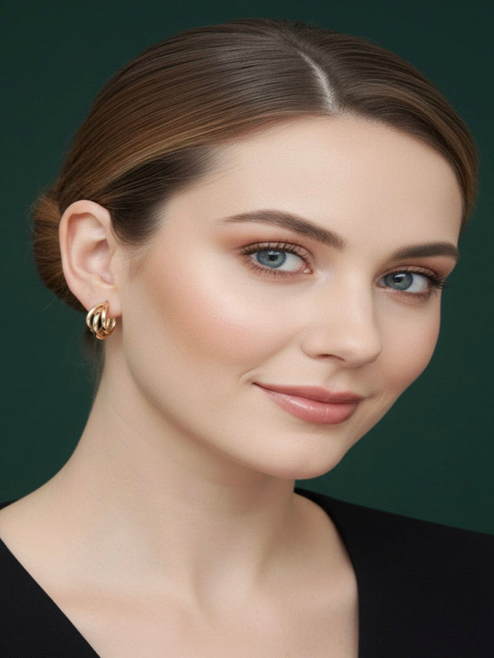 Gold Plated Mini Hoops