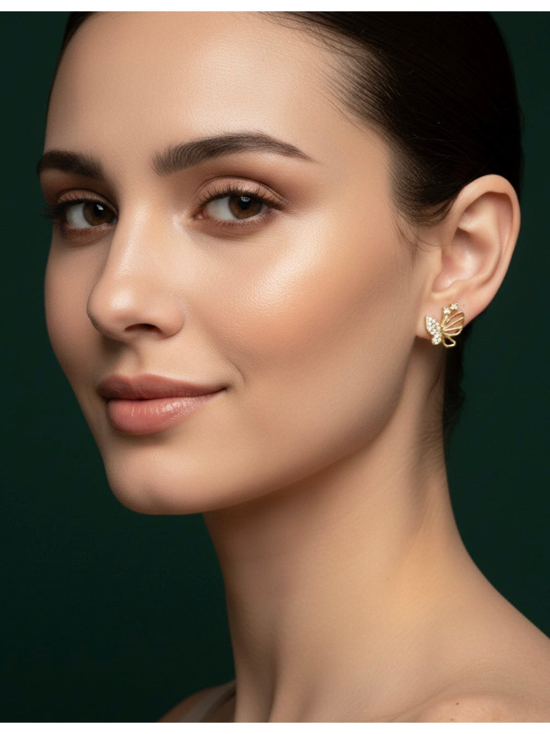 Fancy Mini Butterfly Studs