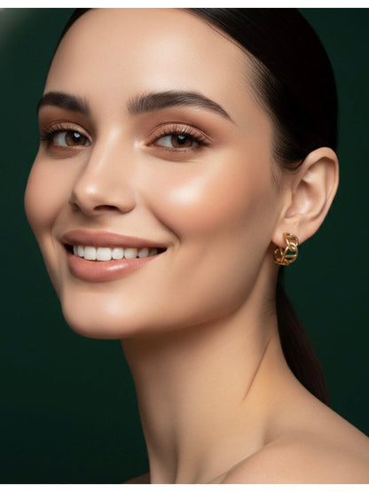 Women Gold Trendy Earing