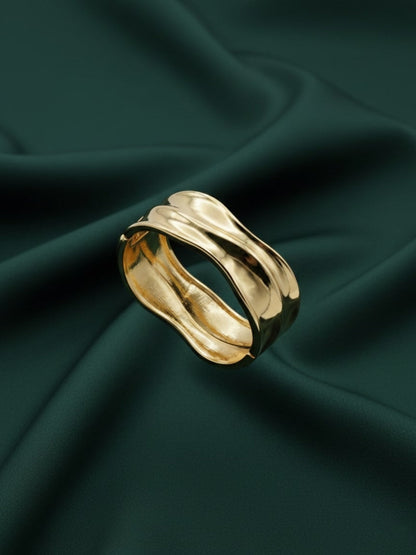 Gold-Plated Cuff Bracelet