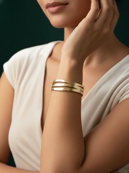 Premium Bangle-Style Cuff Bracelet