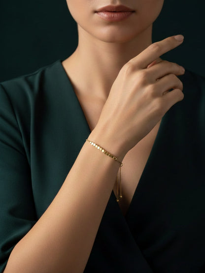 Golden Adjustable Bracelet