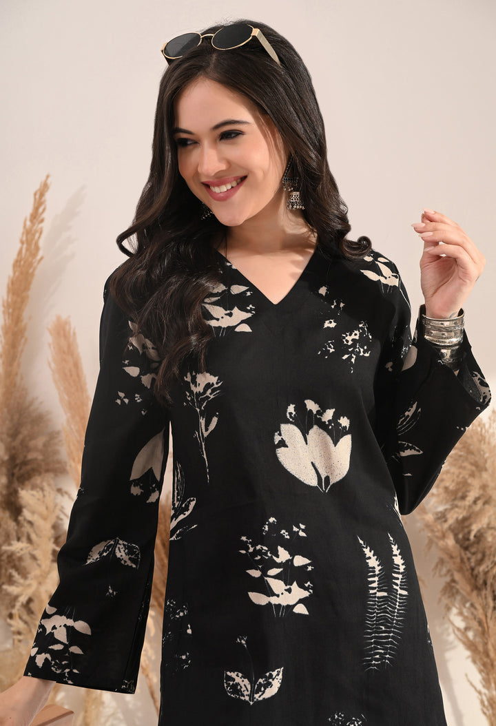 A-line Printed Budget Kurta Sets