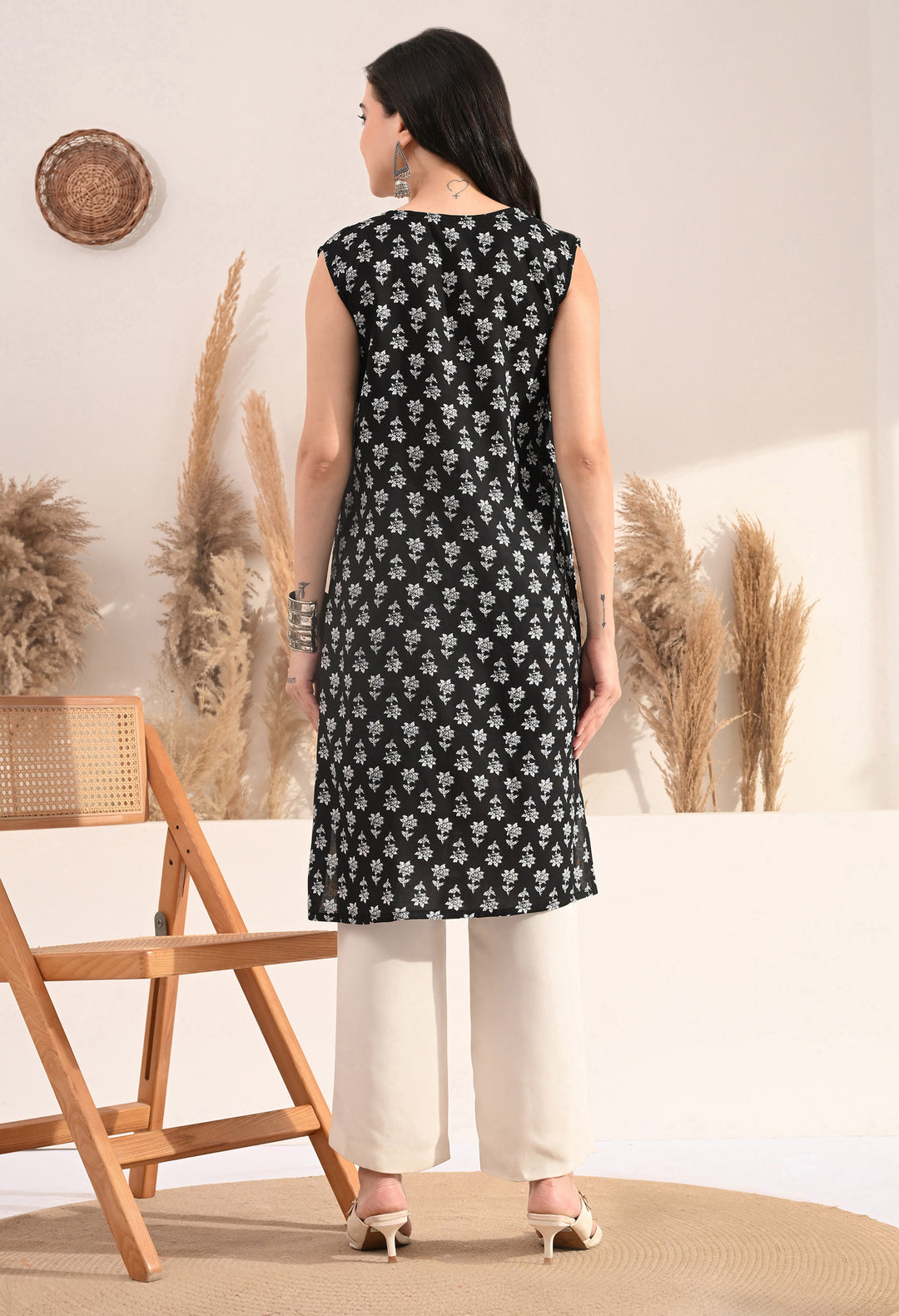 A-line Printed Budget Kurtas