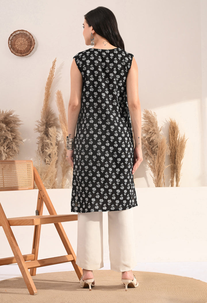 A-line Printed Budget Kurtas