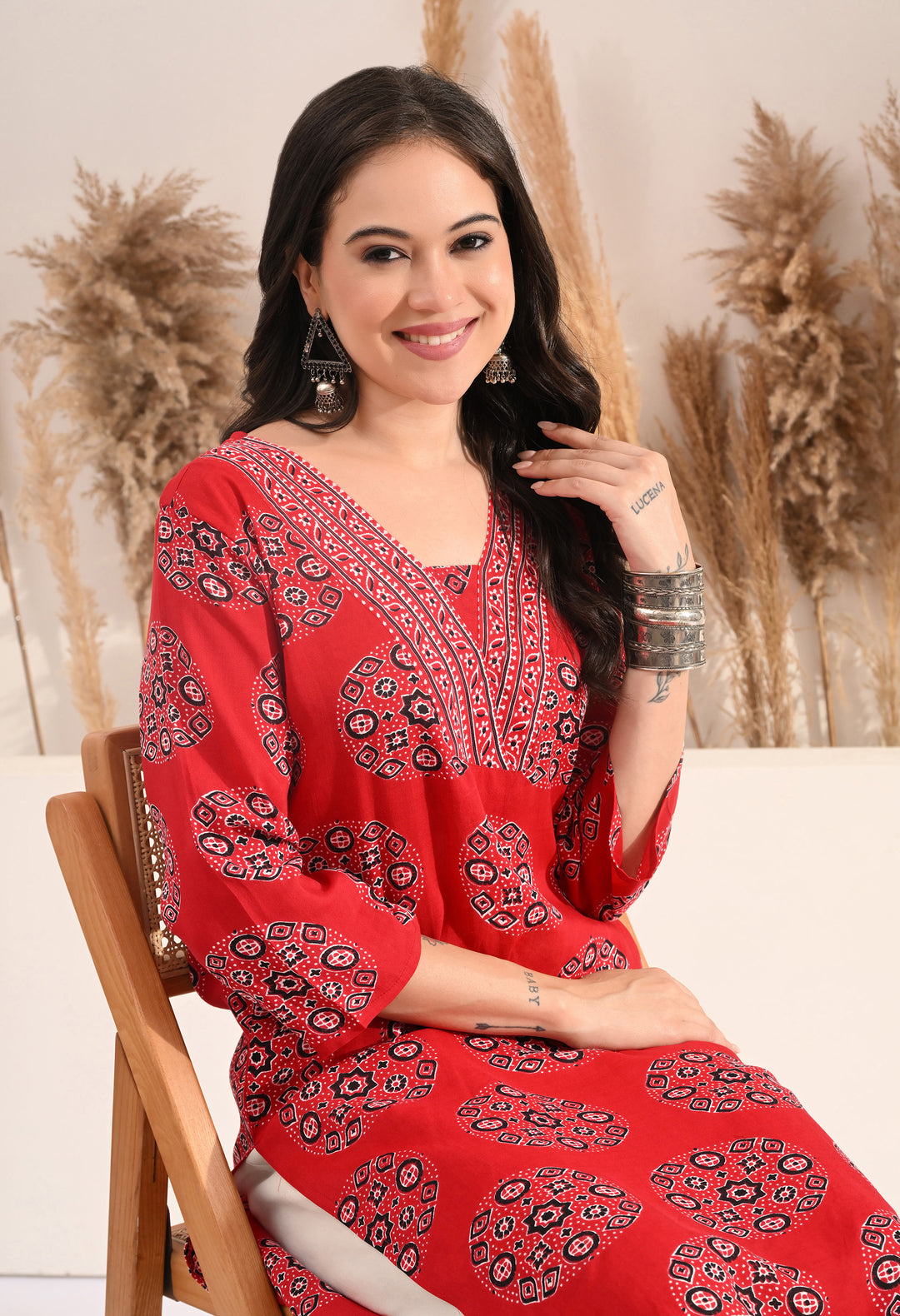 A-line Printed Budget Kurtas