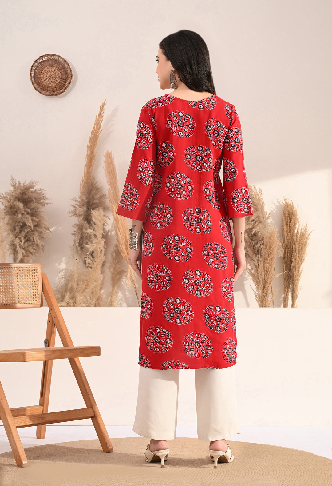 A-line Printed Budget Kurtas
