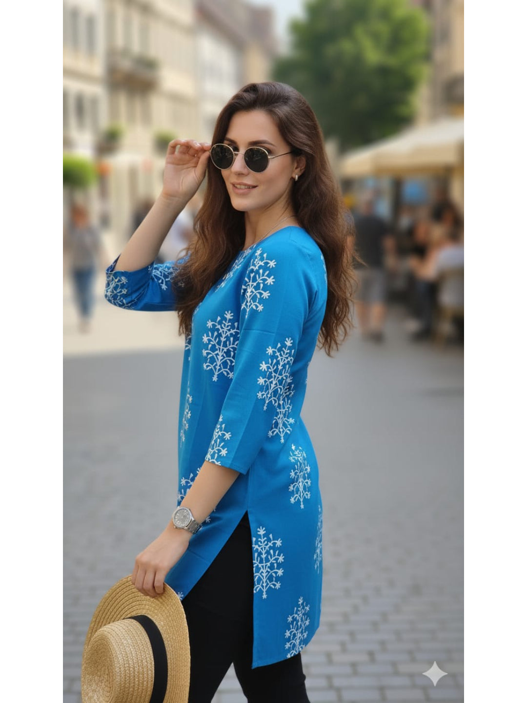 Cotton Straight Kurti