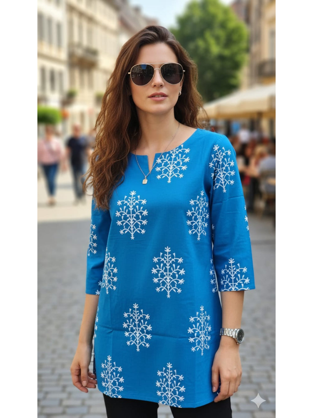 Cotton Straight Kurti