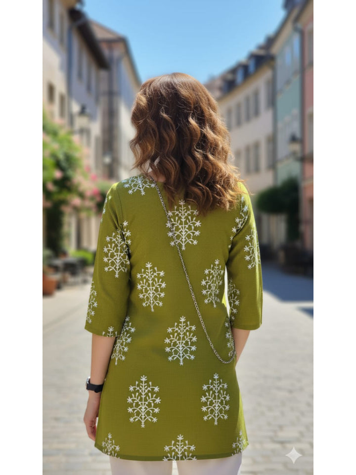 Cotton Straight Kurti