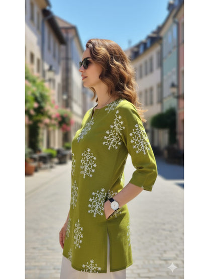 Cotton Straight Kurti