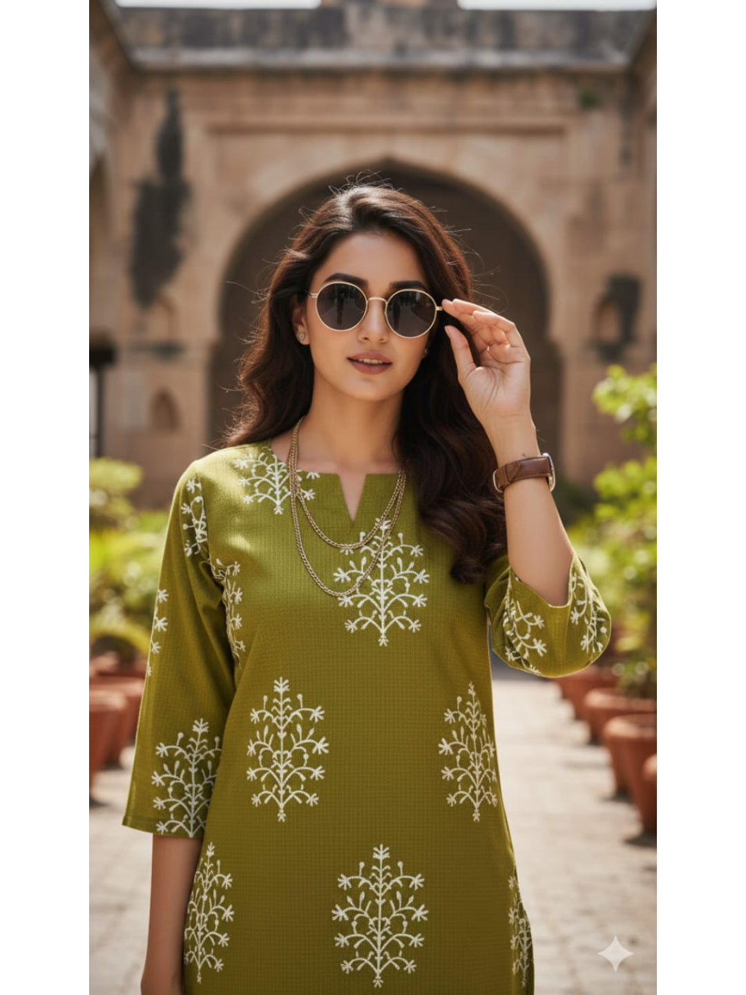 Cotton Straight Kurti