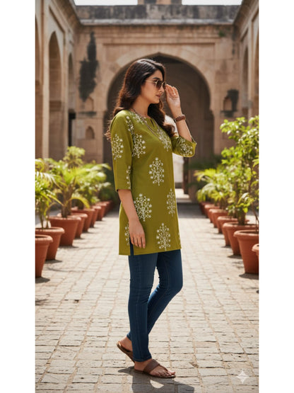 Cotton Straight Kurti