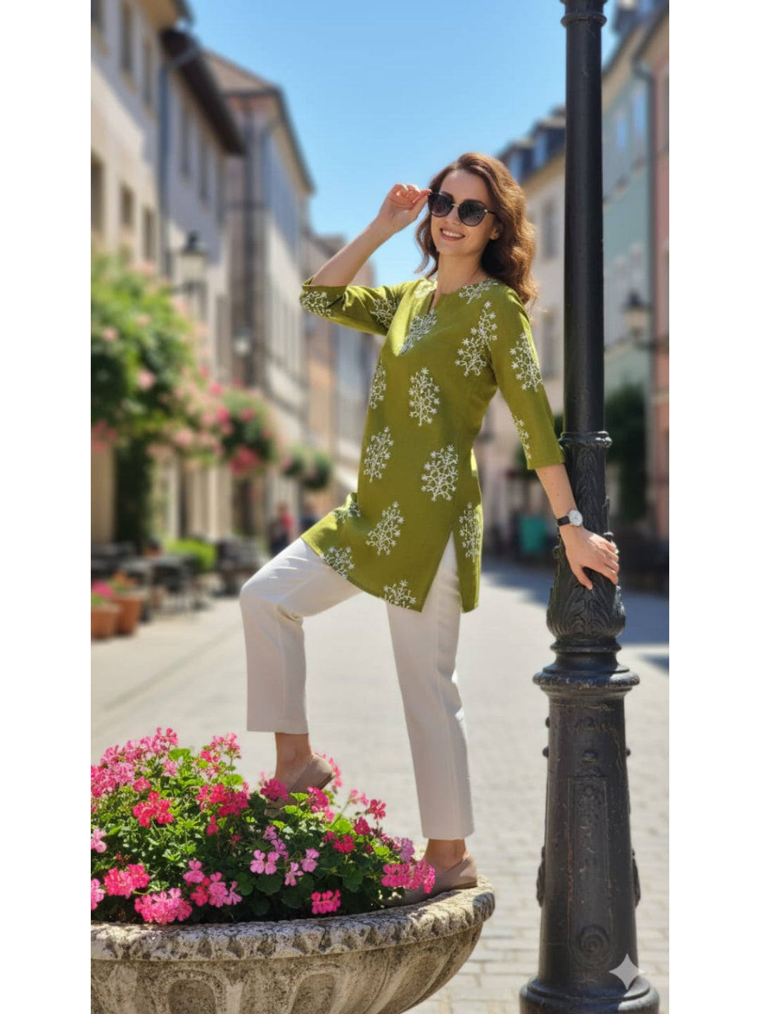 Cotton Straight Kurti