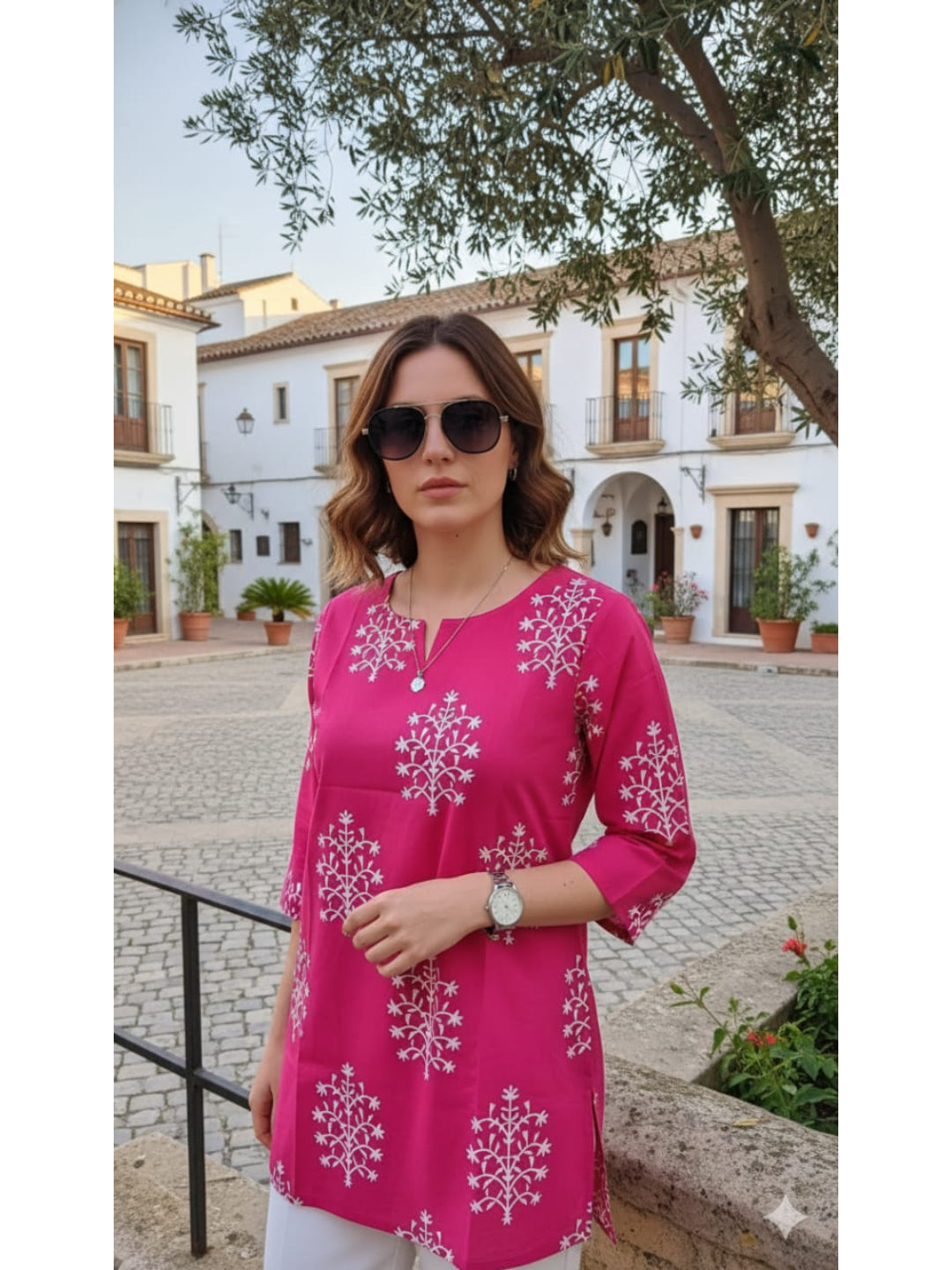 Cotton Straight Kurti