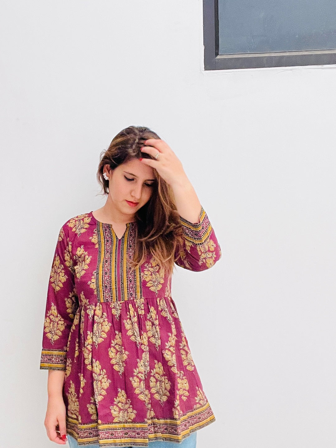 Cotton Printed Top