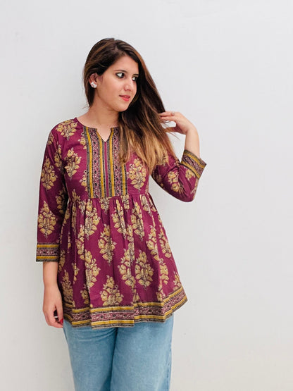 Cotton Printed Top
