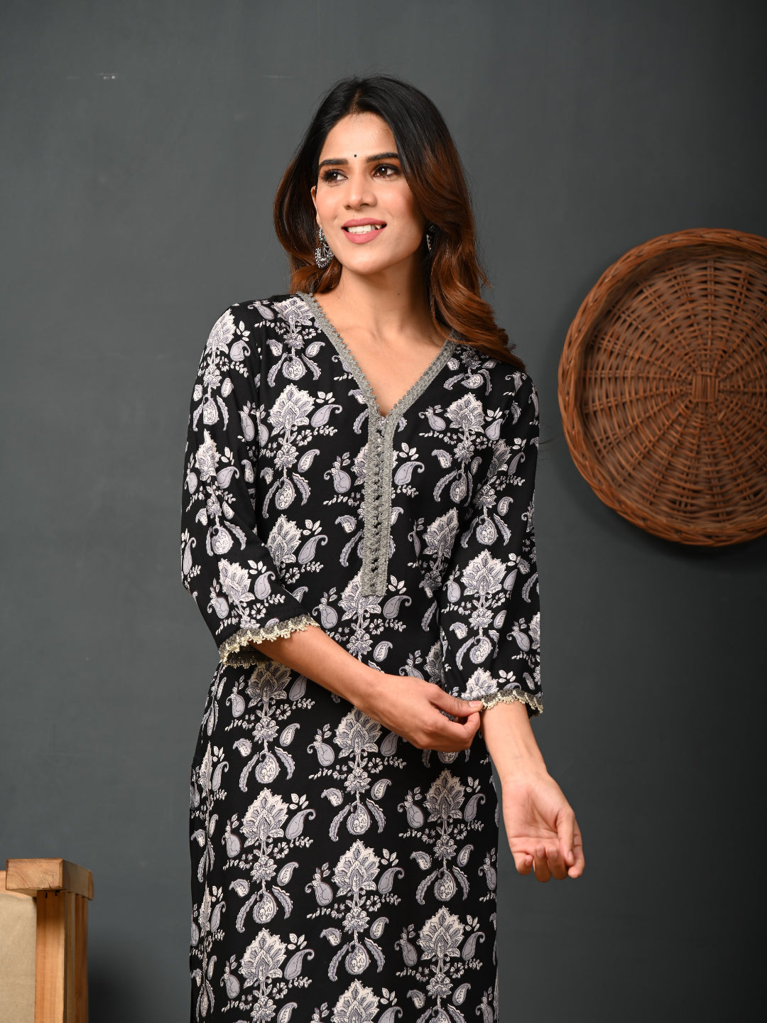 Printed Cotton Kurti For Women