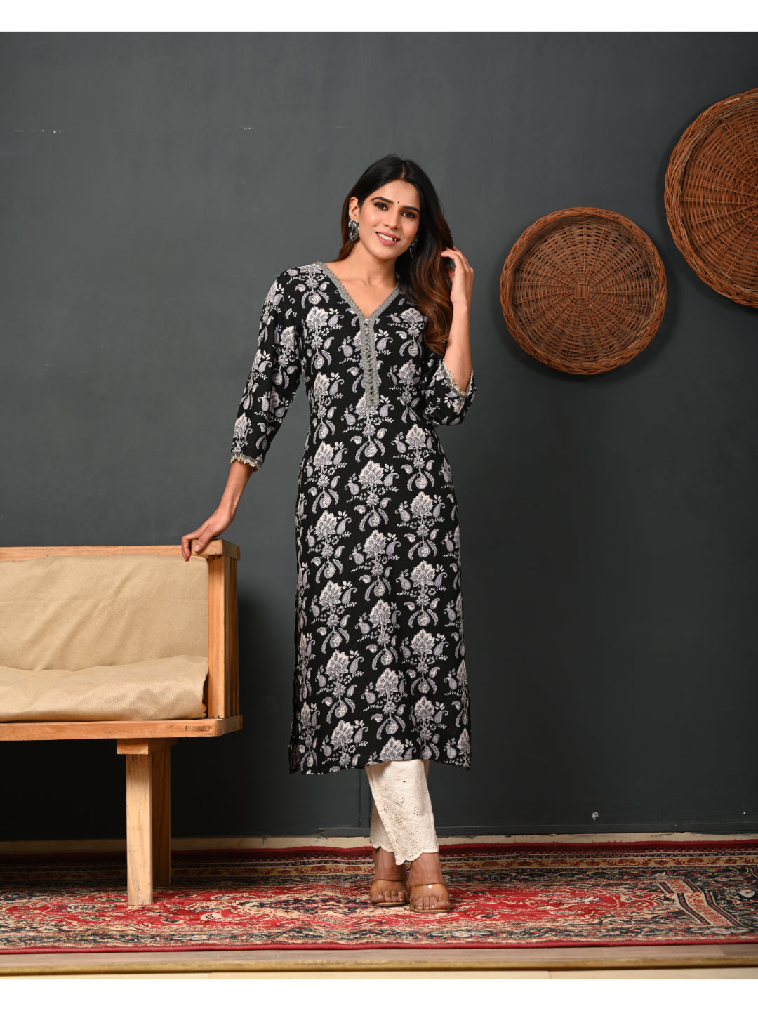 Printed Cotton Kurti For Women