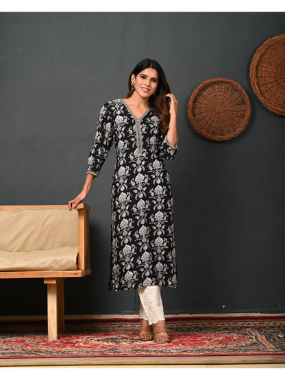 Printed Cotton Kurti For Women