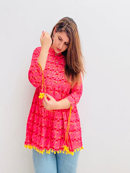 Cotton Printed Top