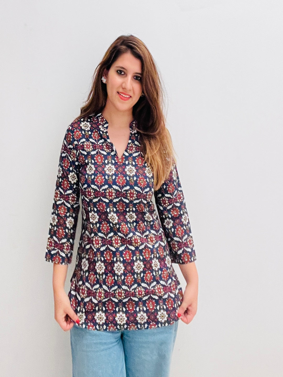 Cotton Printed Top