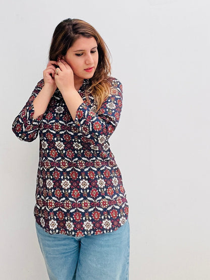 Cotton Printed Top
