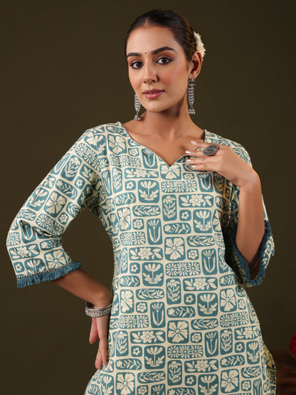 Printed Cottton Kurti