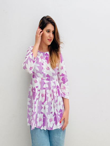 Cotton Printed Top